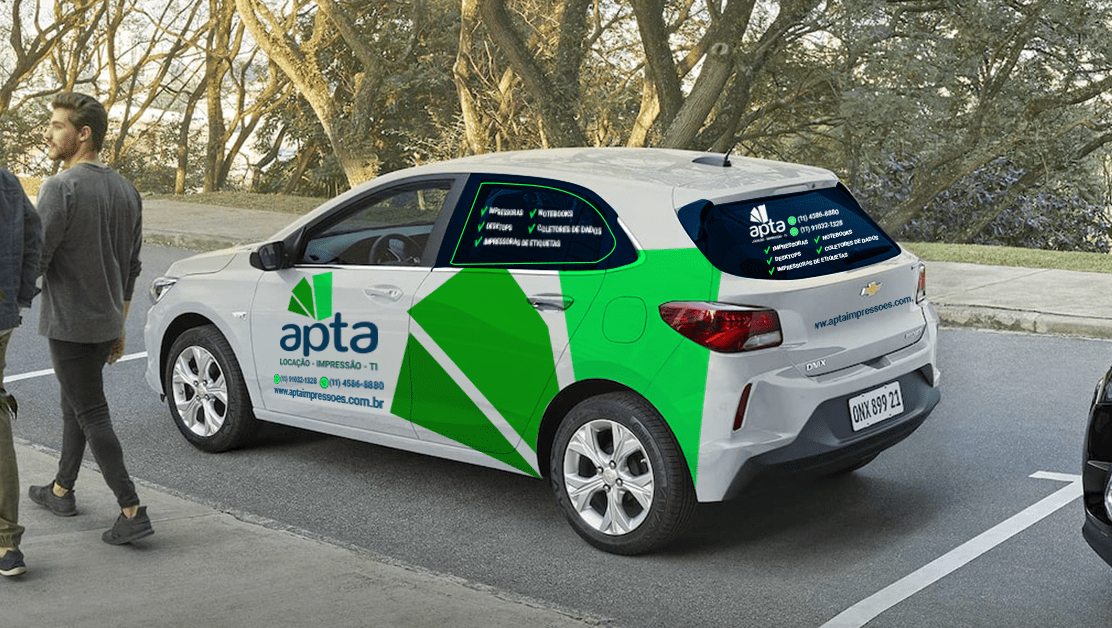 Mockup de Carro - Apta