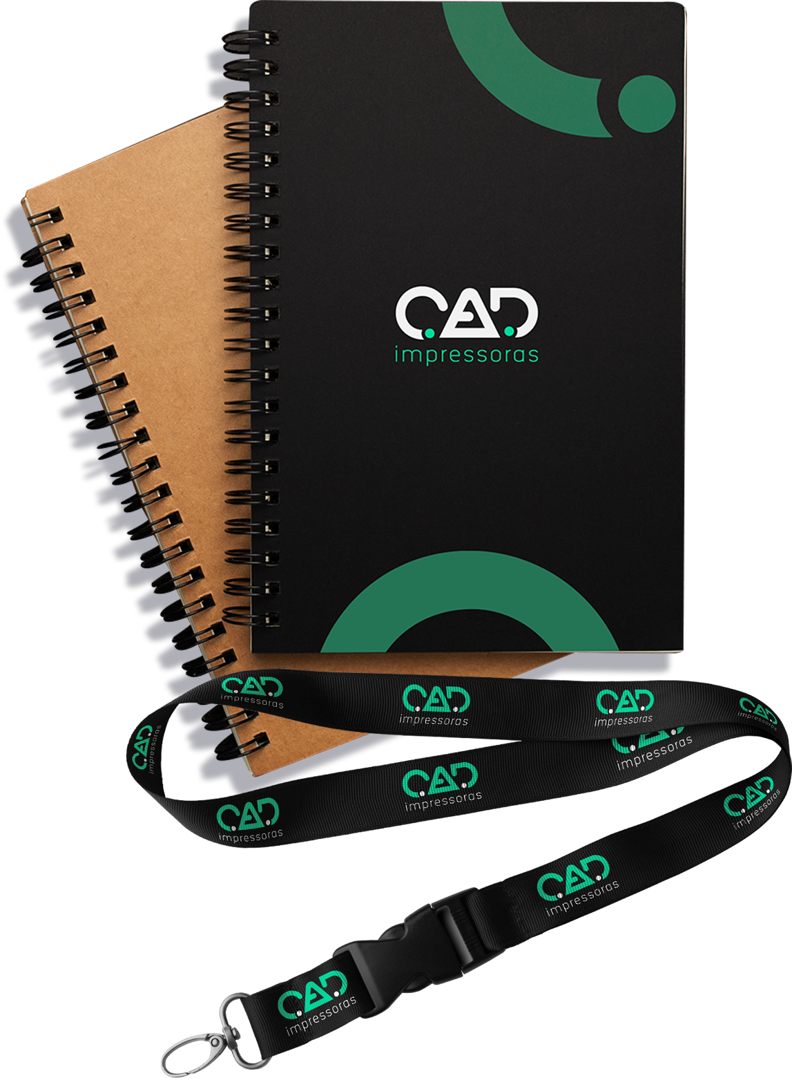 Mockup de Cadernos - CAD